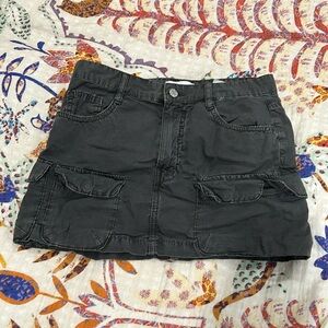 Zara Mini Cargo Skirt